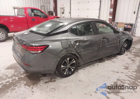 2021 Nissan Sentra Sv Xtronic Cvt z USA, uszkodzony, nr VIN 3N1AB8CV1MY249832